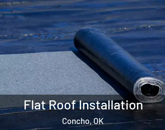  Flat Roof Installation Concho, OK