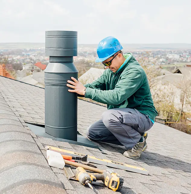 Expert Chimney Flashing Contractors Serving Concho, OK