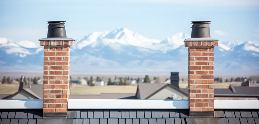 Chimney Storm Collar Installation in Concho