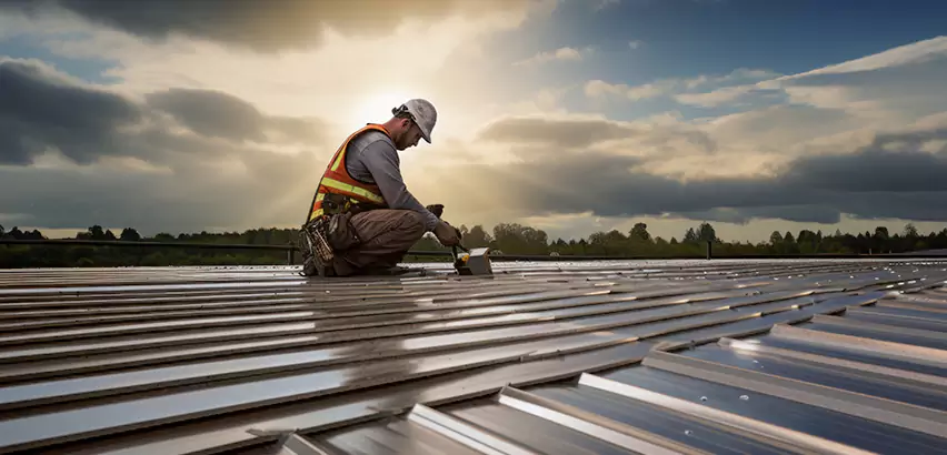 Commercial Roof Restoration in Concho