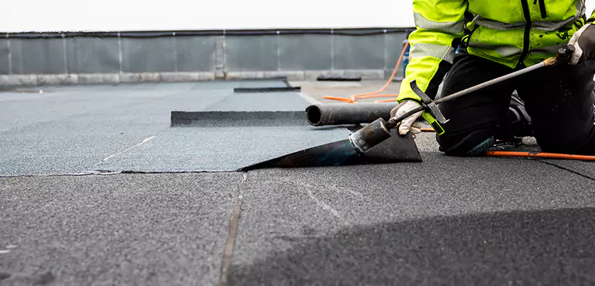 Residential Flat Roof Repair in Concho