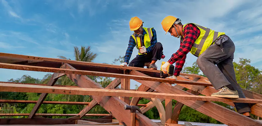 Mobile Home Roof Truss Repair in Concho