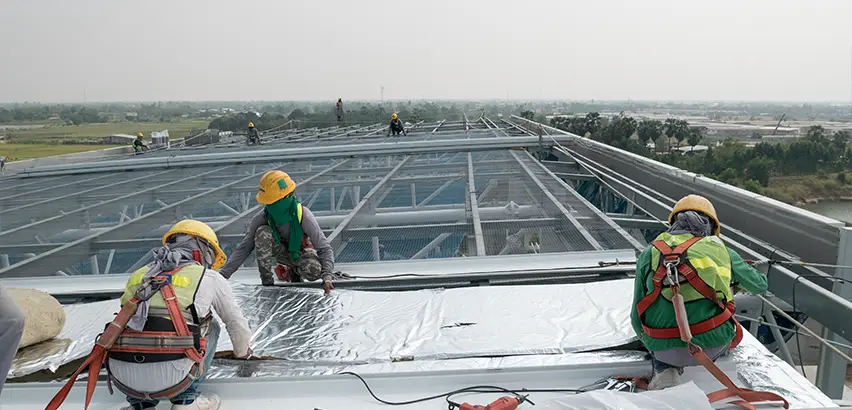 Commercial Roof Installation in Concho