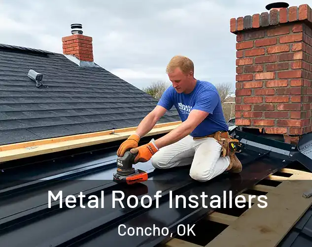  Metal Roof Installers Concho, OK