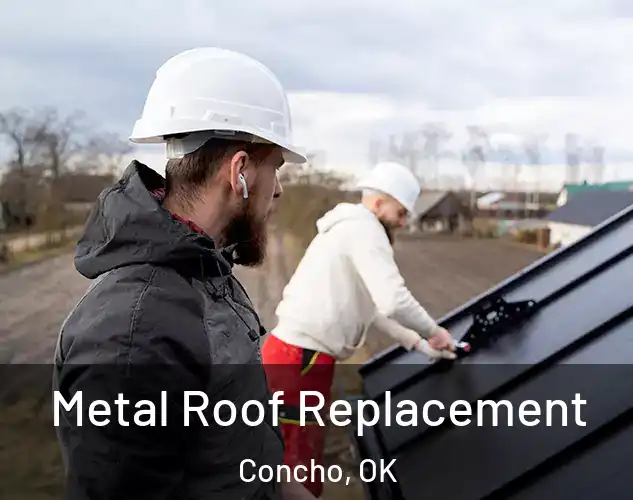  Metal Roof Replacement Concho, OK