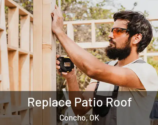  Replace Patio Roof Concho, OK