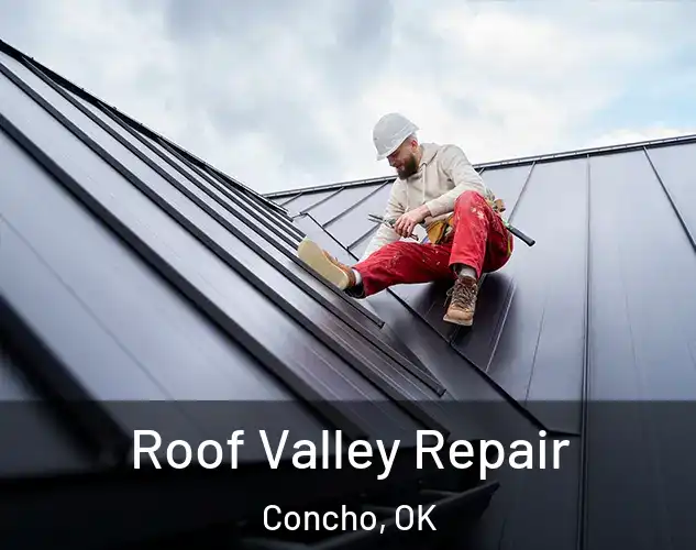  Roof Valley Repair Concho, OK