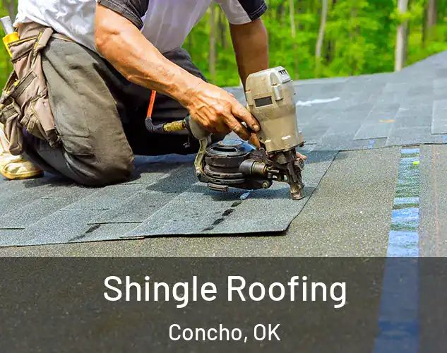  Shingle Roofing Concho, OK