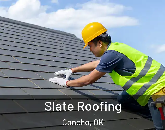  Slate Roofing Concho, OK