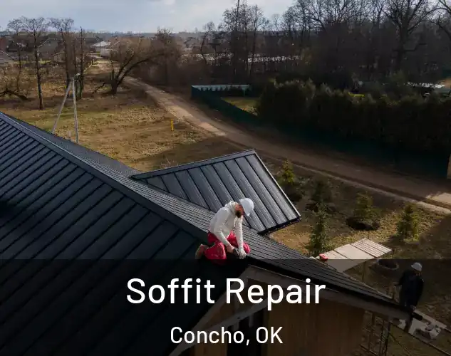  Soffit Repair Concho, OK