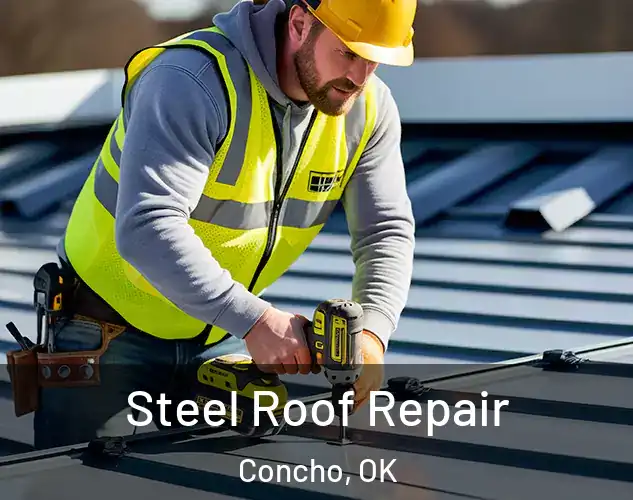  Steel Roof Repair Concho, OK