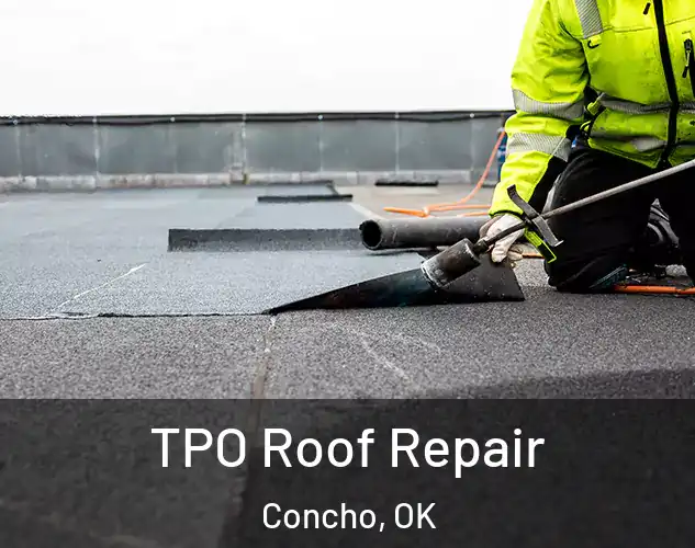  TPO Roof Repair Concho, OK
